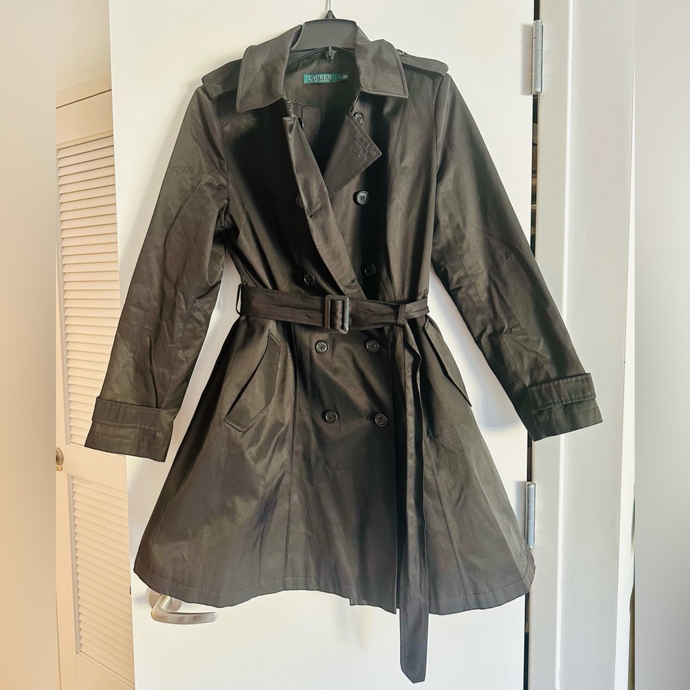 Lauren Ralph Lauren Double-Breasted Trench Coat